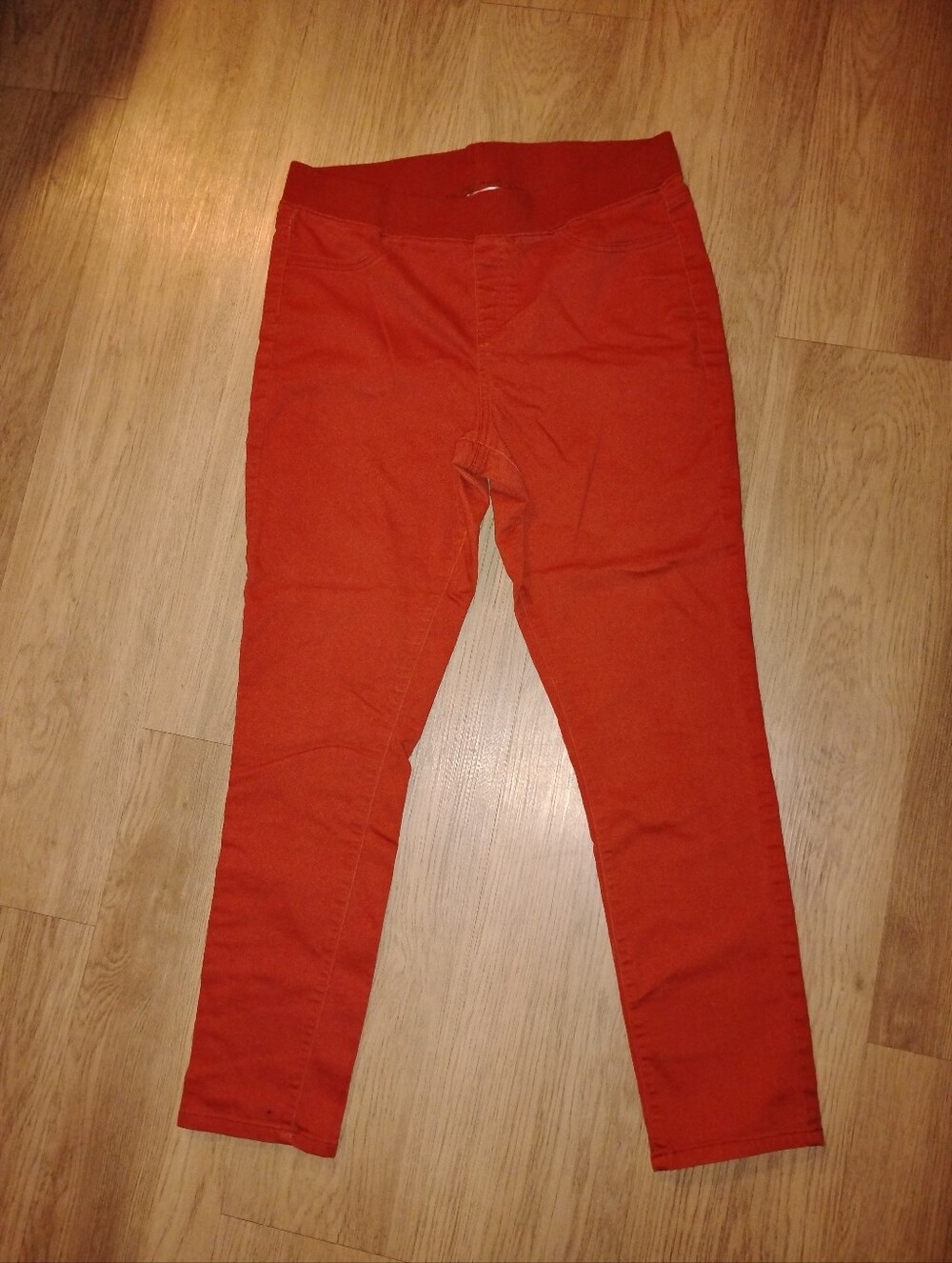 No Boundaries Rusty Red/Orange Stretch Pants